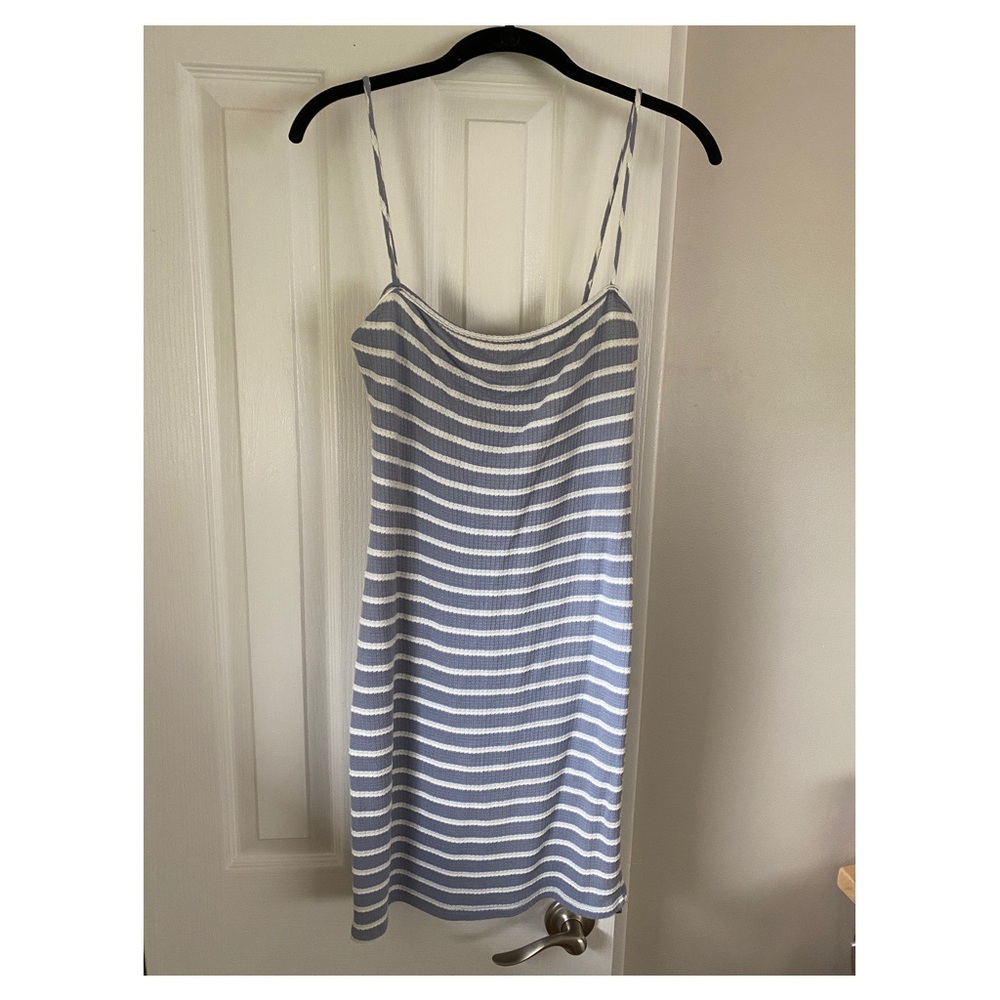 Striped fitted dress